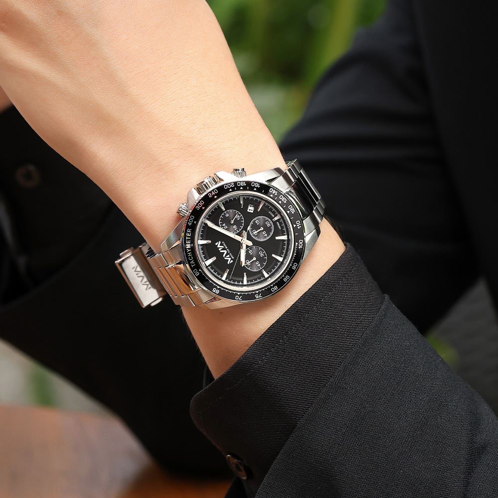 Đồng hồ MVW Sport 43 mm Nam MS110-01