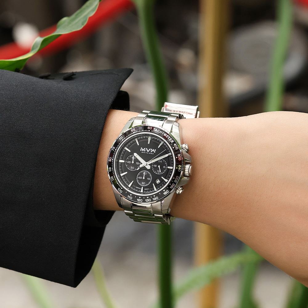 Đồng hồ MVW Sport 43 mm Nam MS110-01