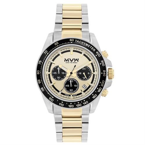 Đồng hồ MVW Sport 43 mm Nam MS110-02 Màu Bạc