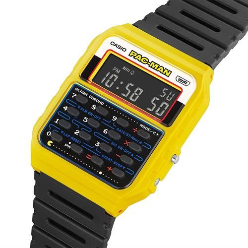 Đồng hồ Casio Pacman 34.4 mm Unisex CA-53WPC-1BDR Màu Đen