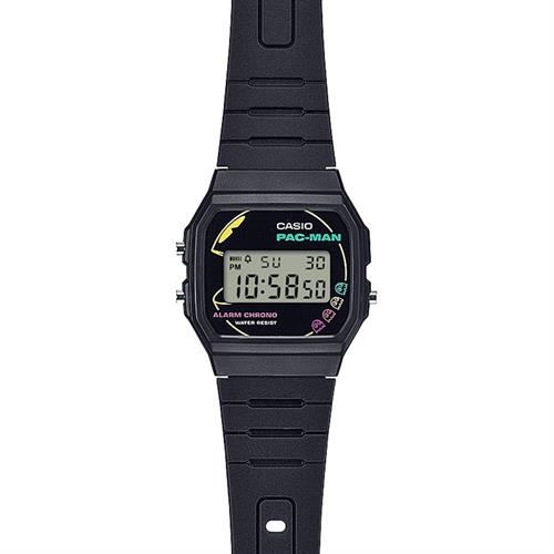 Đồng hồ Casio Pacman 35.2 mm Unisex F-91WPC-1ADR Màu Đen