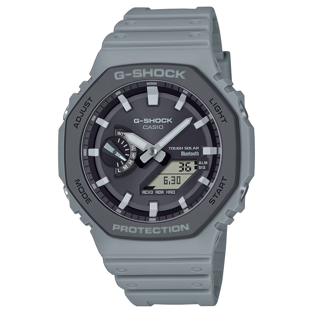 Đồng hồ G-Shock 2100 45.4 mm Nam GA-B2100LUU-8ADR Màu Xám