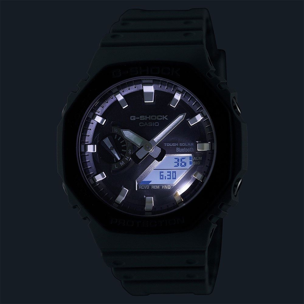 Đồng hồ G-Shock 2100 45.4 mm Nam GA-B2100LUU-8ADR Màu Xám