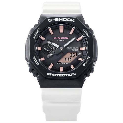 Đồng hồ G-Shock 2100 45.4 mm Nam GA-B2100CD-1A7DR Màu Trắng