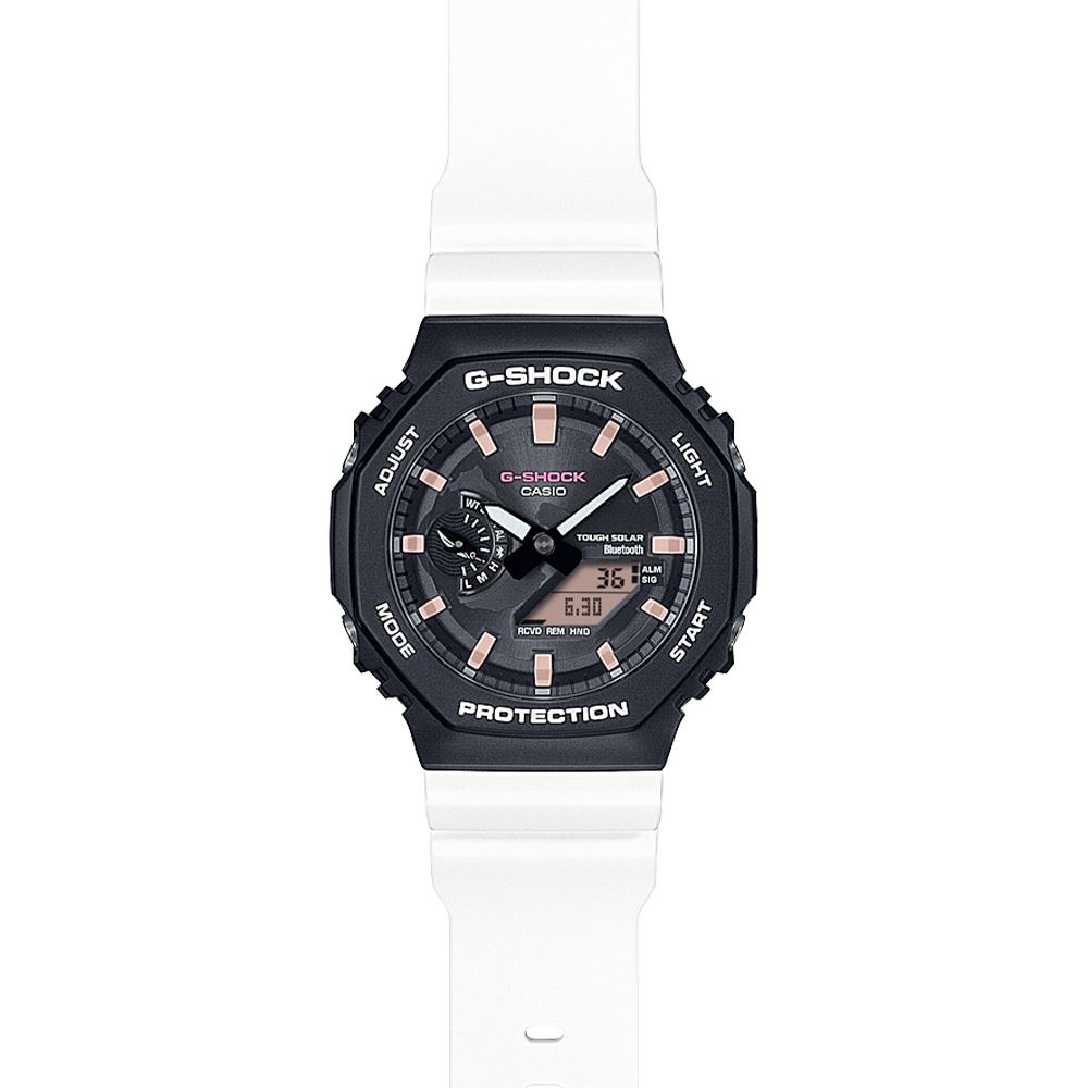 Đồng hồ G-Shock 2100 45.4 mm Nam GA-B2100CD-1A7DR Màu Trắng