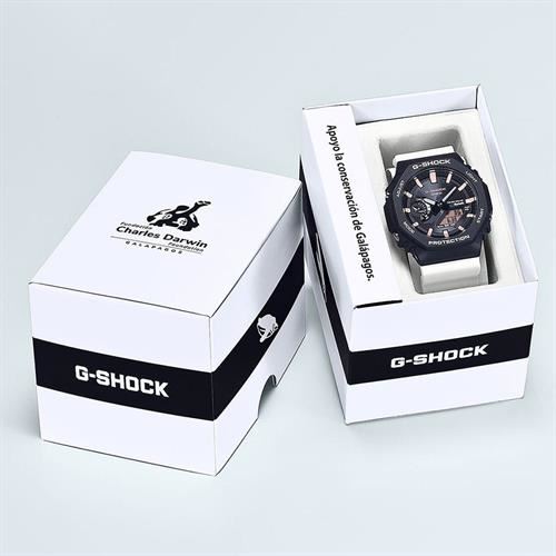 Đồng hồ G-Shock 2100 45.4 mm Nam GA-B2100CD-1A7DR Màu Trắng