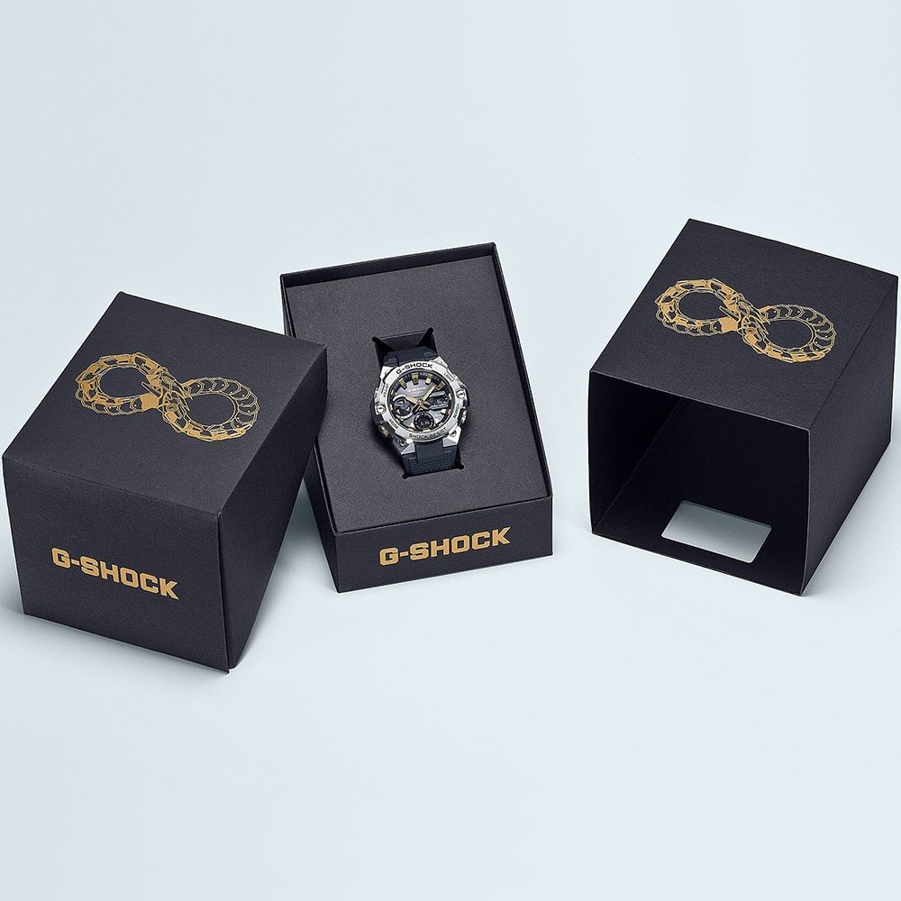 Đồng hồ G-Shock 49.6 mm Nam GST-B400CX-1ADR Màu Đen