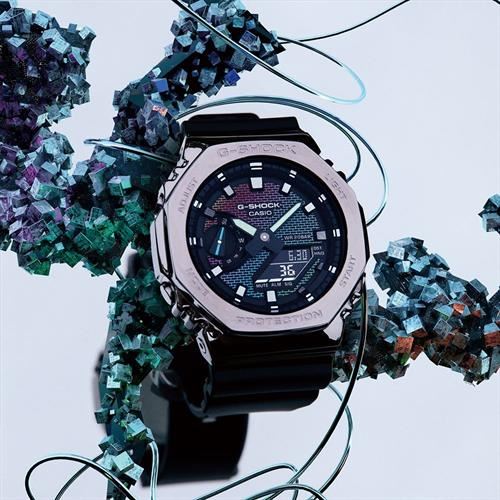 Đồng hồ G-Shock 2100 44.4 mm Nam GM-2100RW-1ADR Màu Đen