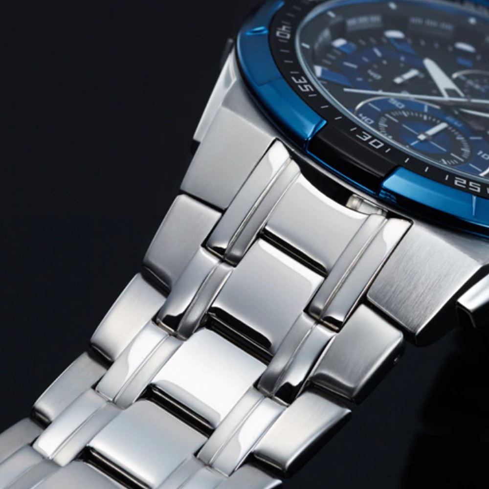 Đồng hồ Edifice Casio 49.5 mm Nam EFR-539D-1A2VUDF Màu Bạc