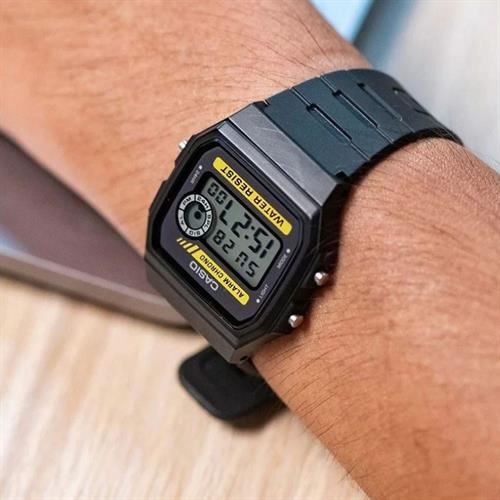 Đồng hồ Casio 33.2 mm Nam F-94WA-9HDG Màu Đen