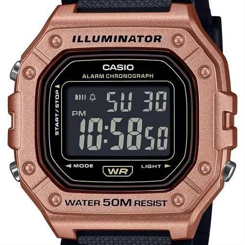 Đồng hồ Casio Timeless 43.2 mm Nam W-218HM-5BVDF Màu Đen