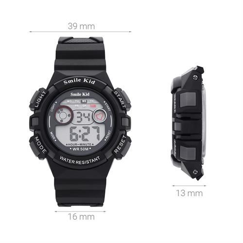 Đồng hồ Smile Kid 39 mm Trẻ em SL172-01 Màu Đen