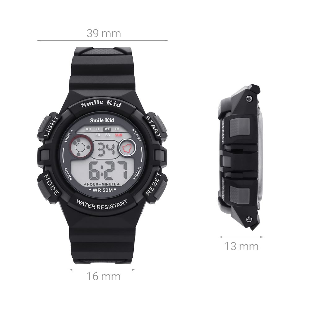 Đồng hồ Smile Kid 39 mm Trẻ em SL172-01 Màu Đen