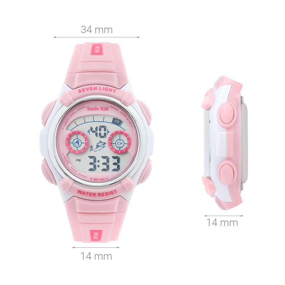 Đồng hồ Smile Kid 34 mm Trẻ em SL169-02 Màu Hồng