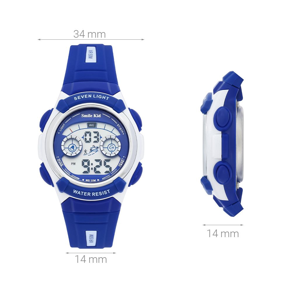 Đồng hồ Smile Kid 34 mm Trẻ em SL169-03 Màu Xanh Dương