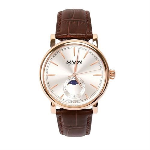 Đồng hồ MVW 42 mm Nam ML093-03 Màu Nâu