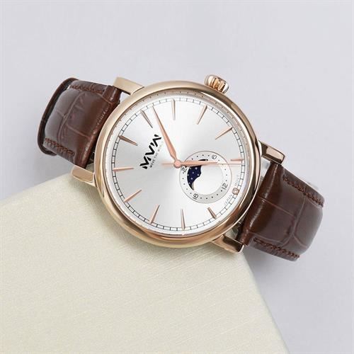 Đồng hồ MVW 42 mm Nam ML093-03 Màu Nâu