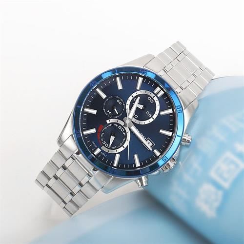 Đồng hồ MVW Sport 42 mm Nam MS104-02 Màu Bạc