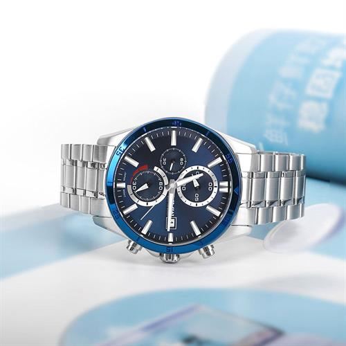 Đồng hồ MVW Sport 42 mm Nam MS104-02 Màu Bạc