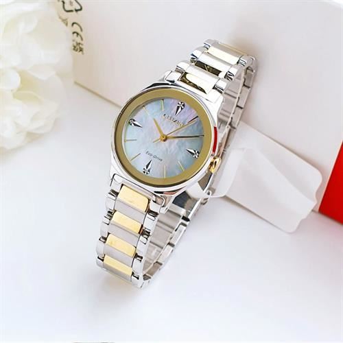 Đồng hồ Citizen 28 mm Nữ EM0734-56D Màu Màu kết hợp