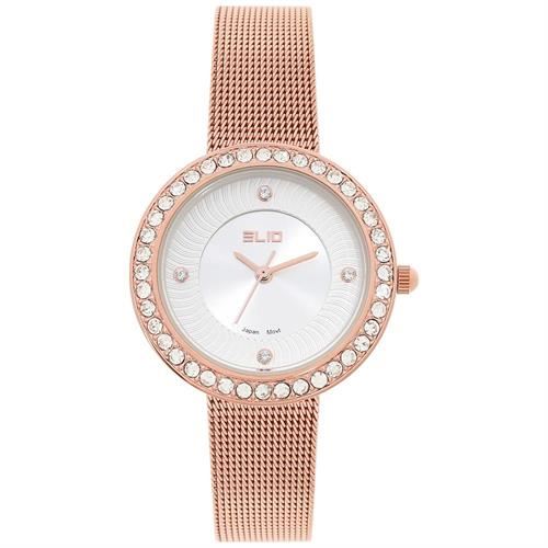 Đồng hồ Elio 32 mm Nữ ES193-01 Màu Vàng Hồng