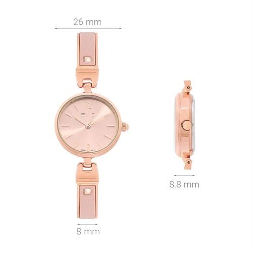 Đồng hồ Elio 26 mm Nữ ES194-01 Màu Hồng