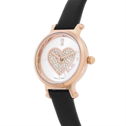 Đồng hồ Elio 26 mm Nữ EL163-01 Màu Đen