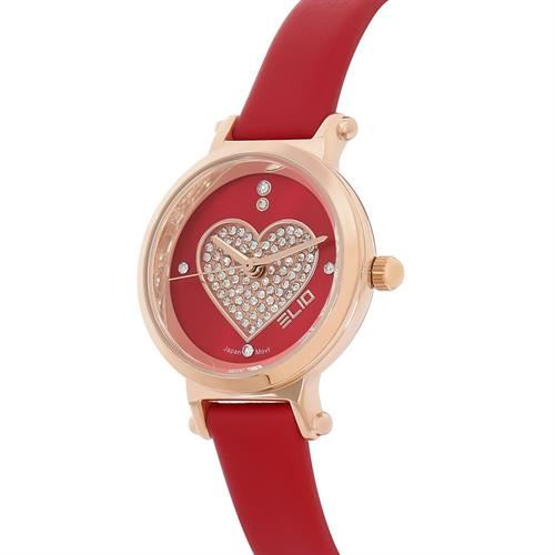 Đồng hồ Elio 26 mm Nữ EL163-02 Màu Đỏ