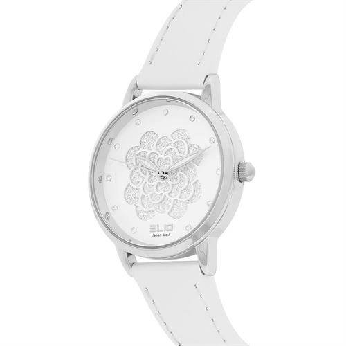Đồng hồ Elio 30 mm Nữ EL165-01 Màu Trắng