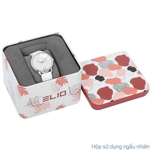 Đồng hồ Elio 30 mm Nữ EL165-01 Màu Trắng