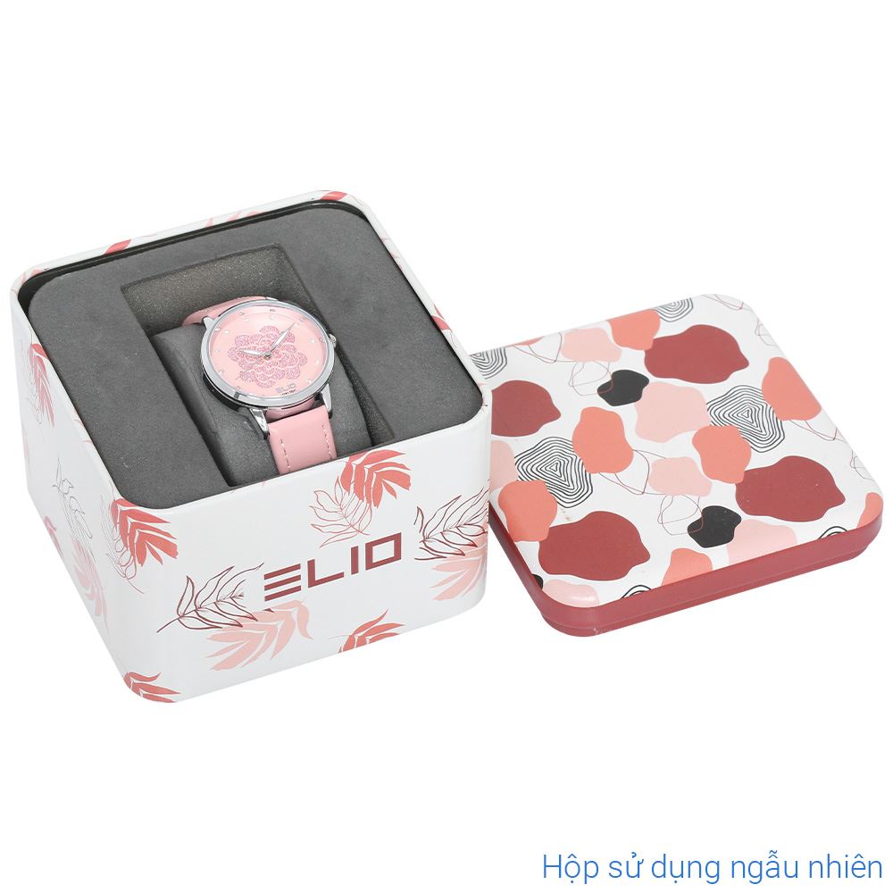 Đồng hồ Elio 30 mm Nữ EL165-02 Màu Hồng