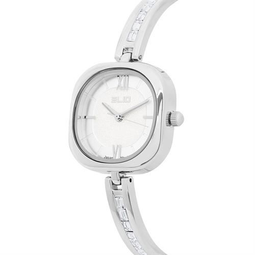 Đồng hồ Elio 26 mm Nữ ES197-01 Màu Bạc
