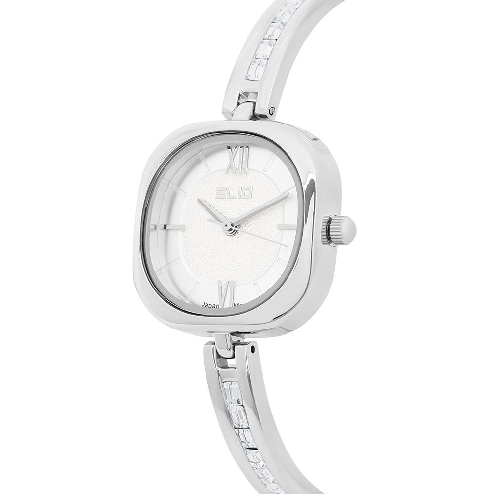 Đồng hồ Elio 26 mm Nữ ES197-01 Màu Bạc