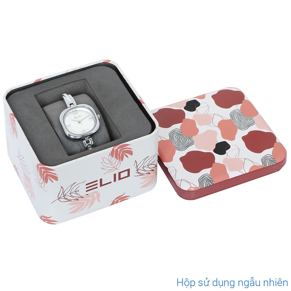 Đồng hồ Elio 26 mm Nữ ES197-01 Màu Bạc