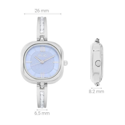 Đồng hồ Elio 26 mm Nữ ES197-02 Màu Bạc