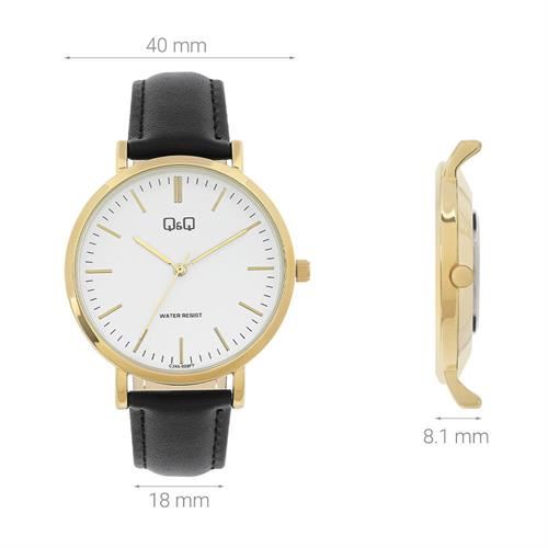 Đồng hồ Q&Q 40 mm Nam C34A-009PY Màu Đen