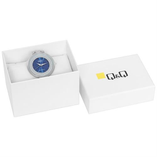 Đồng hồ Q&Q 38 mm Nữ F03A-003PY Màu Bạc