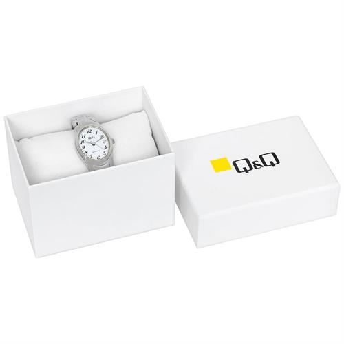 Đồng hồ Q&Q 23 mm Nữ Q20A-004PY Màu Bạc