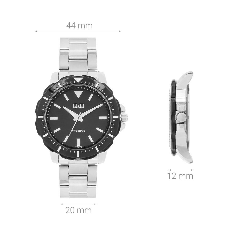 Đồng hồ Q&Q 44 mm Nam Q43B-002PY - 6