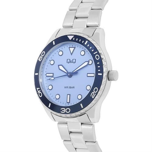 Đồng hồ Q&Q 36 mm Nữ Q55A-005PY Màu Bạc