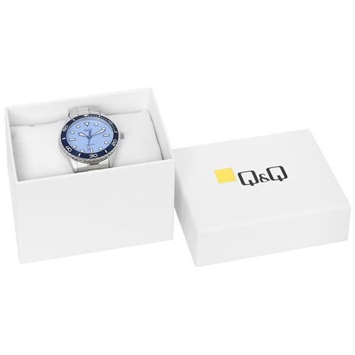 Đồng hồ Q&Q 36 mm Nữ Q55A-005PY Màu Bạc