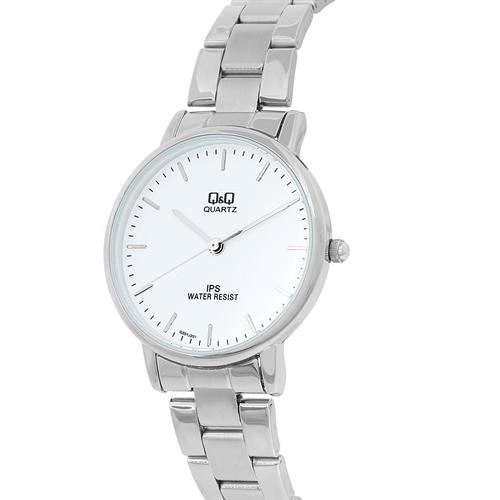Đồng hồ Q&Q 30 mm Nữ QZ01J201Y Màu Bạc