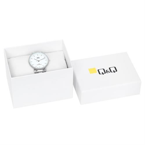 Đồng hồ Q&Q 30 mm Nữ QZ01J201Y Màu Bạc