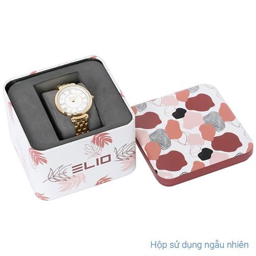 Đồng hồ Elio 30 mm Nữ ES188-02 Màu Vàng