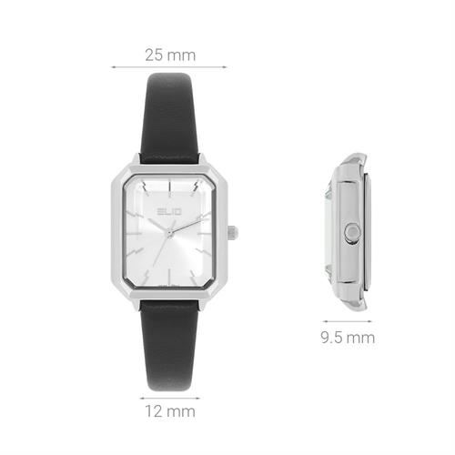 Đồng hồ Elio 25 mm Nữ EL164-01 Màu Đen