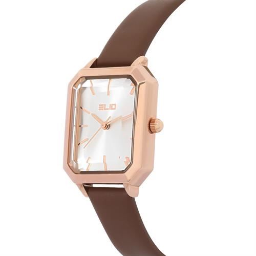 Đồng hồ Elio 25 mm Nữ EL164-02 Màu Nâu