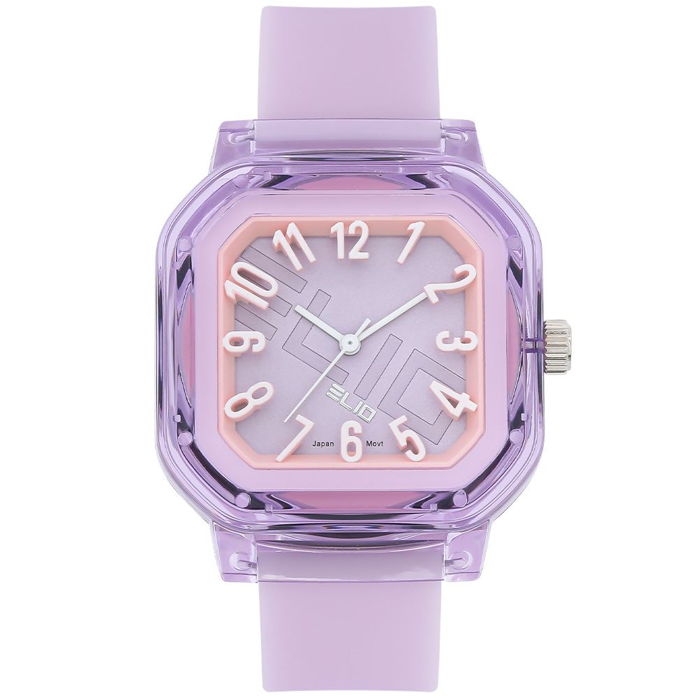 Đồng hồ Elio Color Pop 38 mm Nữ ESS11-08 Màu Tím