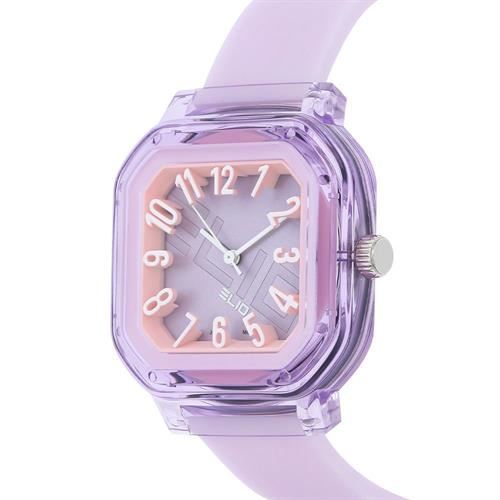 Đồng hồ Elio Color Pop 38 mm Nữ ESS11-08 Màu Tím