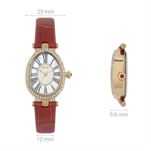 Đồng hồ Elio 23 mm Nữ EL167-01 Màu Đỏ