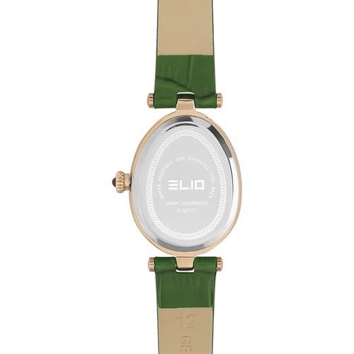 Đồng hồ Elio 23 mm Nữ EL167-02 Màu Xanh lá
